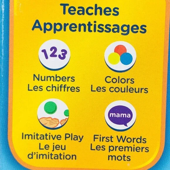 VTech Click & Count Remote My First Talking Remote Control (English) New in Box - Picture 13 of 16